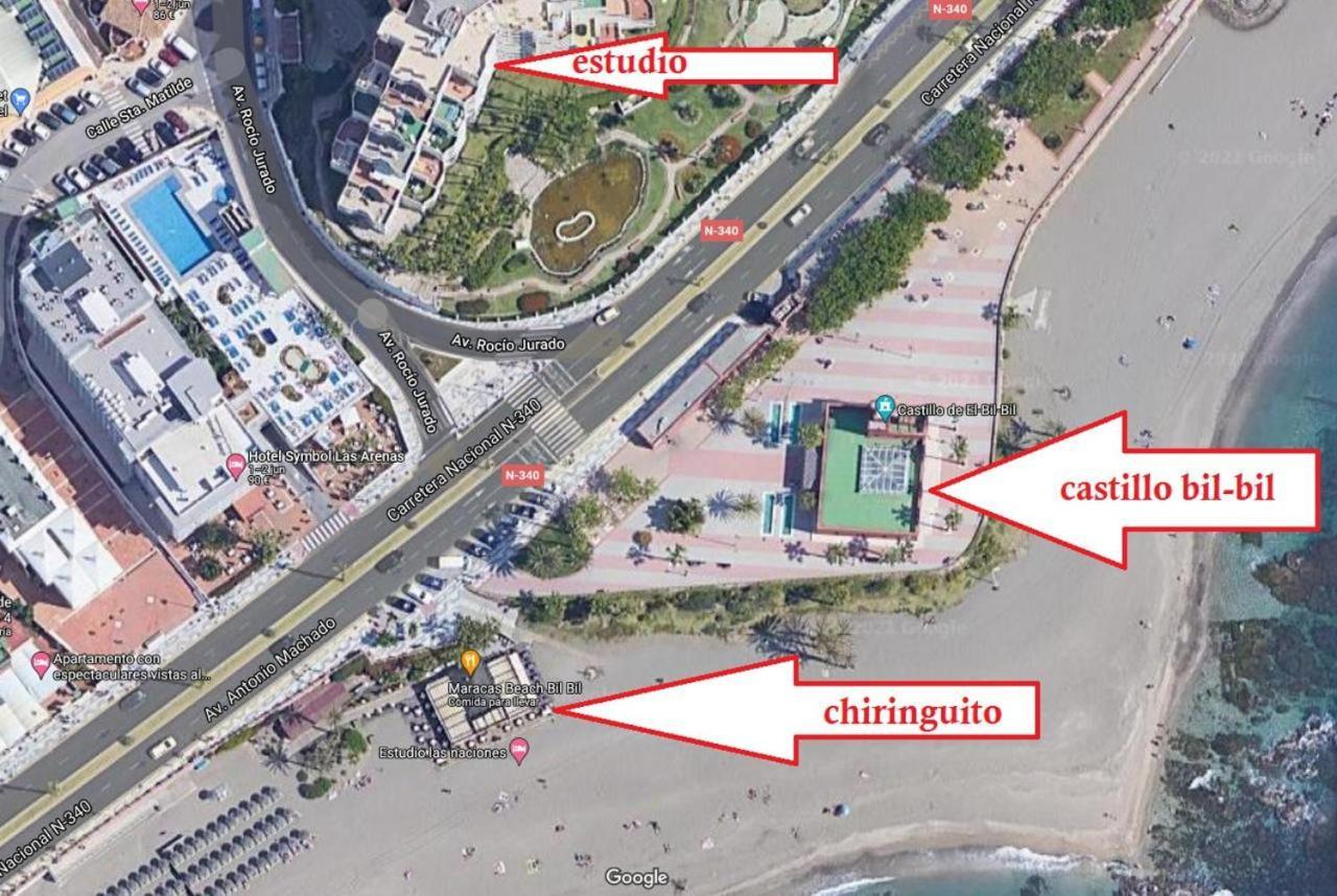Estudio En Benalbeach, Vistas Mar, Primera Linea Playa Benalmádena Exterior foto